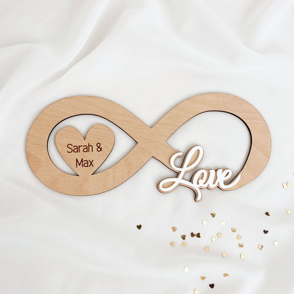 personalisiertes Holzschild Hochzeit